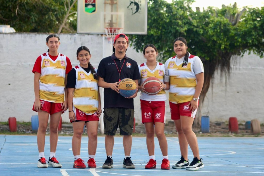 Escuinapa va con paso firme al Estatal CONADE 2026 en el básquetbol 3×3&nbsp;femenil