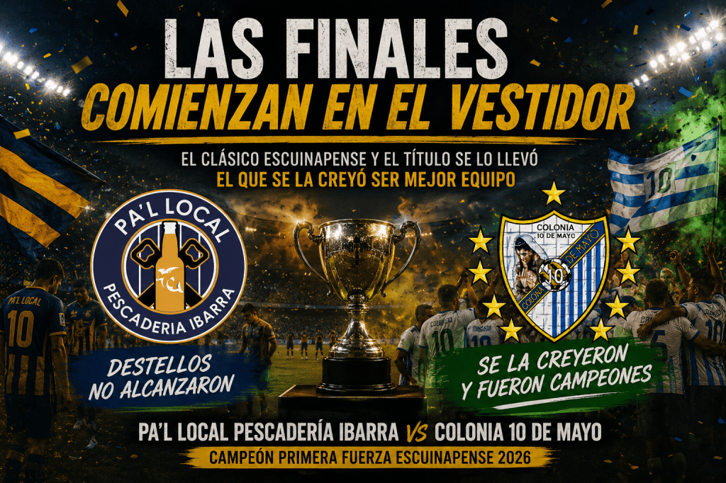 Las finales comienzan en el&nbsp;vestidor